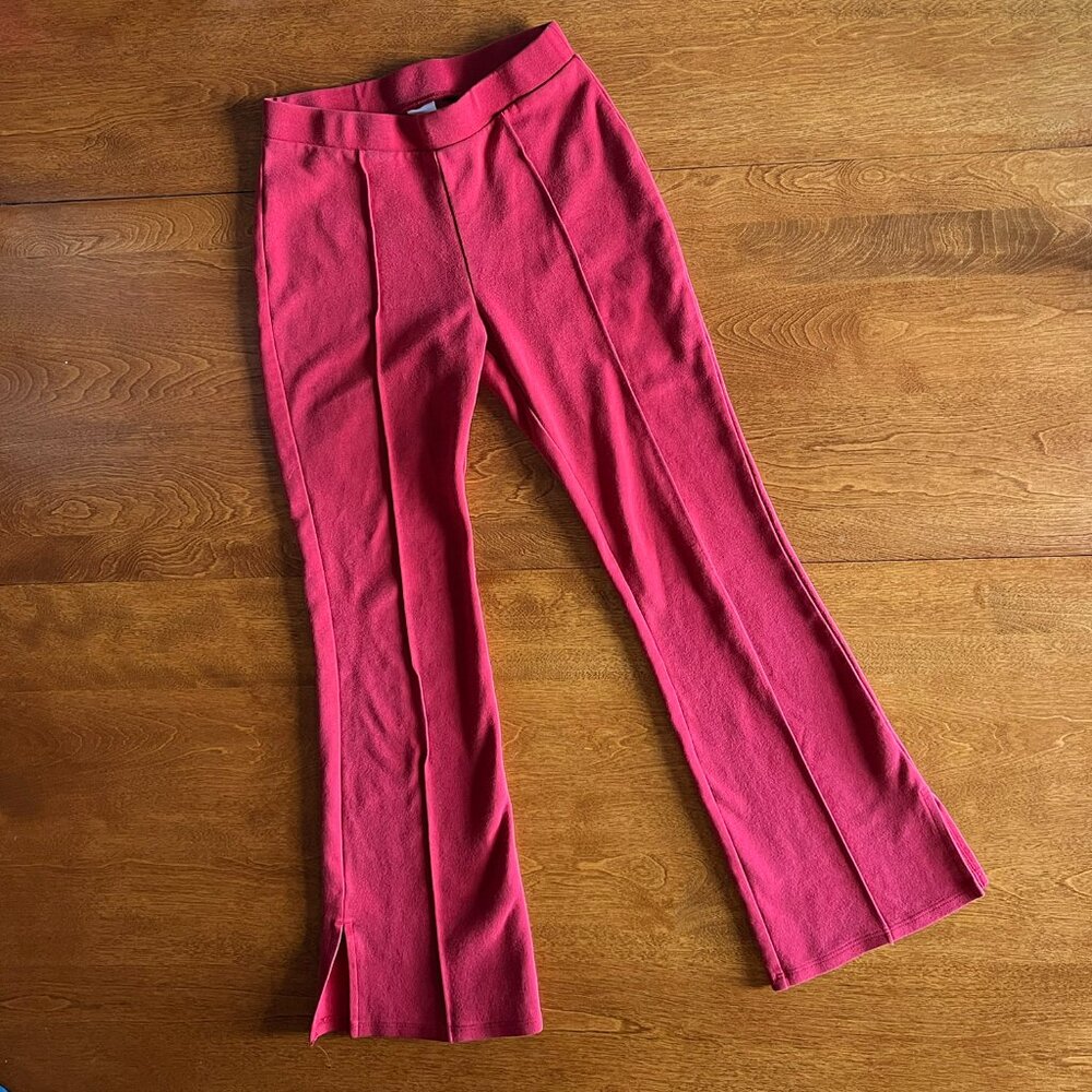 Gymboree red flare pants 10